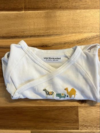 Body MC Vertbaudet 3 mois
