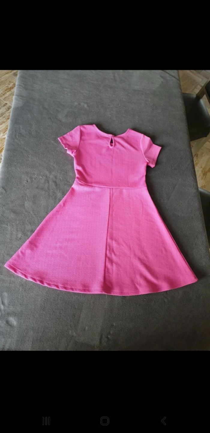 Robe 10 ans fille fuchsia - photo numéro 8
