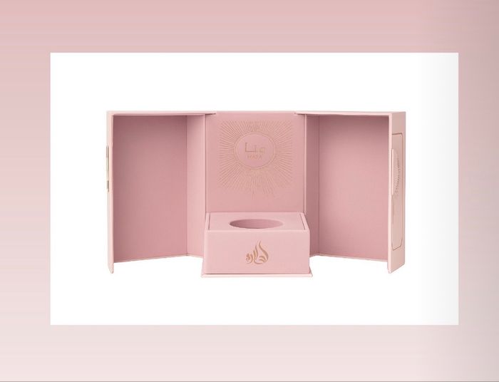 parfum de luxe haya 100 ml eau de parfum femme oriental gourmand élégant flacon rose velours - photo numéro 7