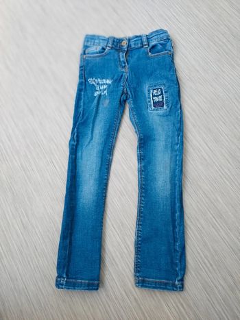 Jean slim fille taille 5 ans