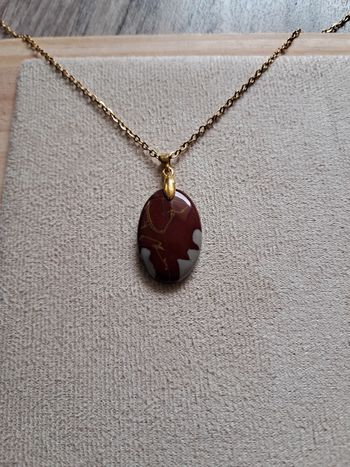 Collier jaspe noreena