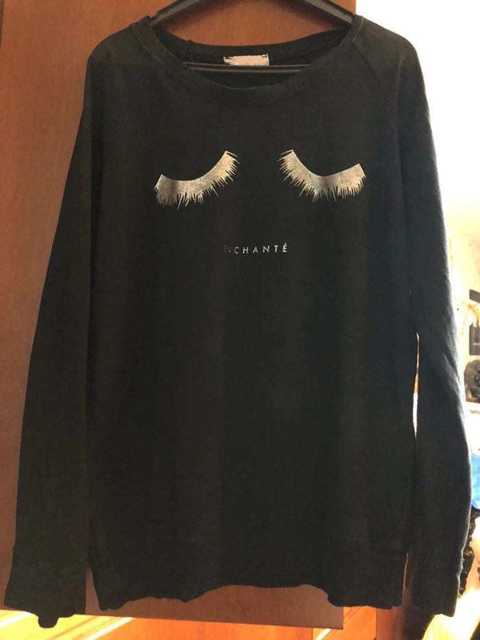Sweat noir April Vintage