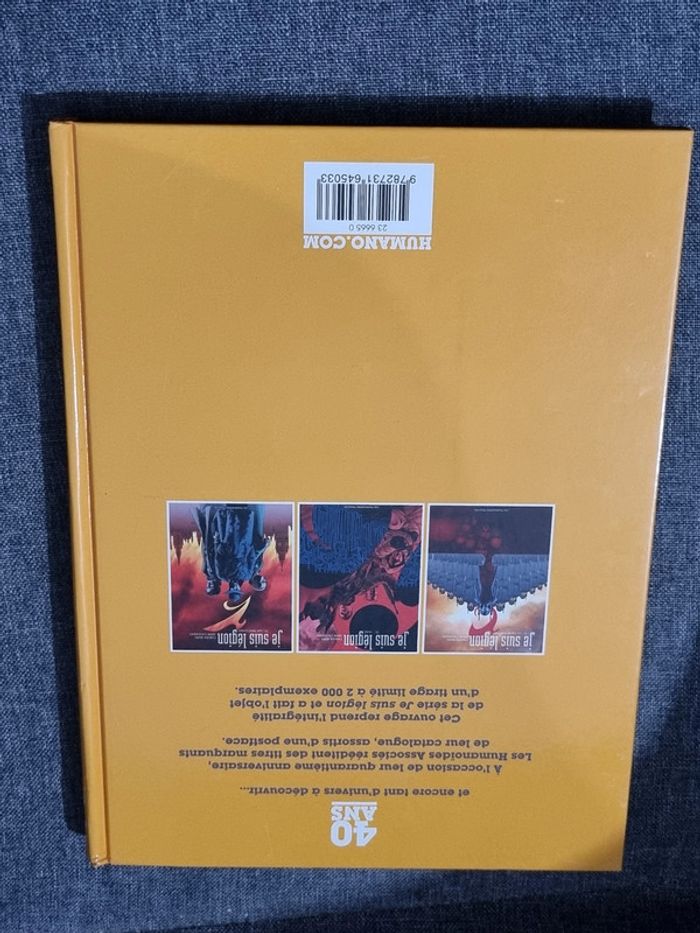 Je suis légion Nury Cassaday TBE 40 ANS Humanoides associés - photo numéro 2