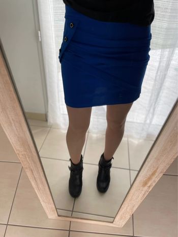 Mini jupe bleu roi
