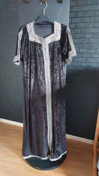 Abaya style velour