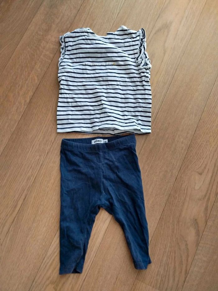 Tenue bébé fille 6 mois très bonne état