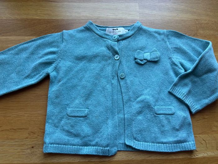 Beau gilet Cyrillus 9 mois fille