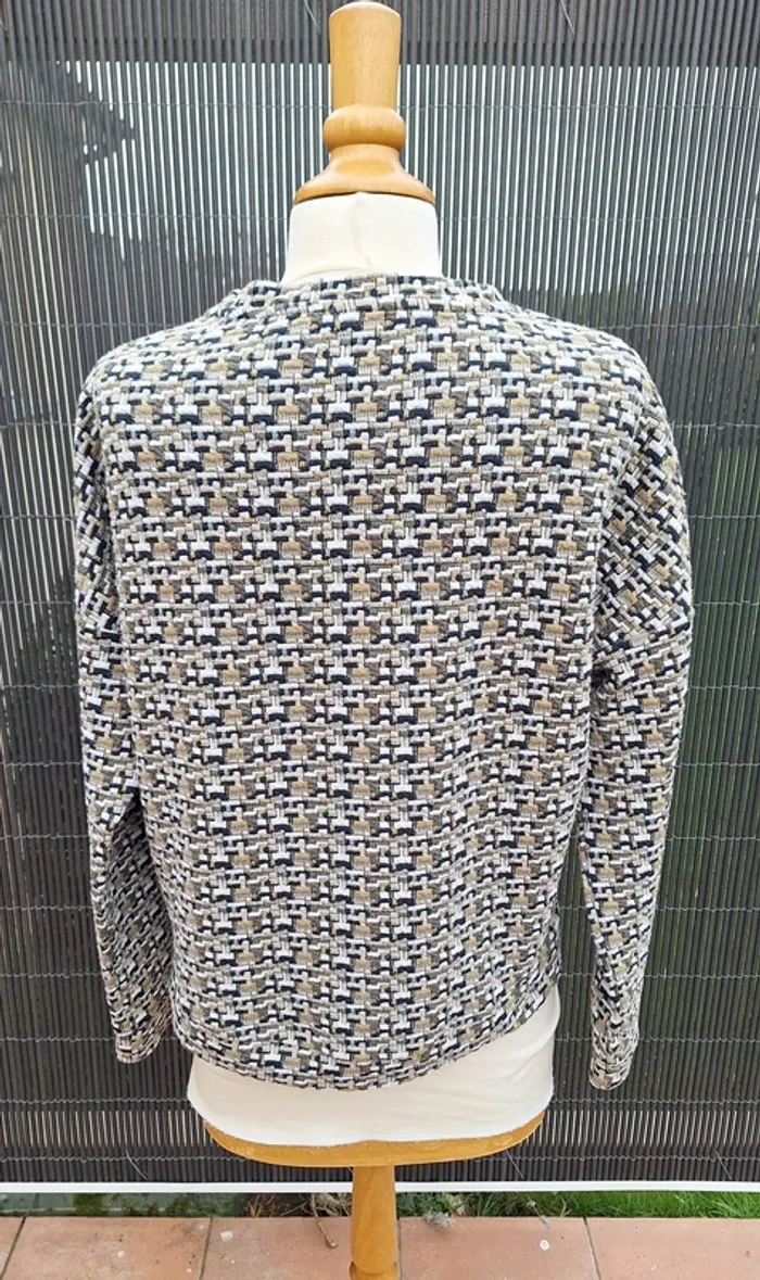 Sweat Shirt tricolore femme Bonobo - photo numéro 2