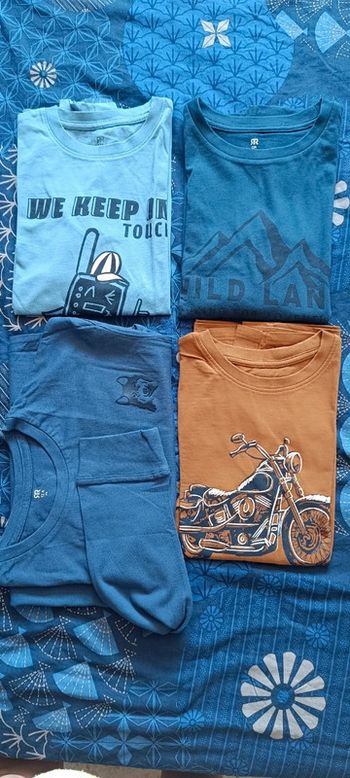 Lot de 4 tee-shirts manches longues 12 ans