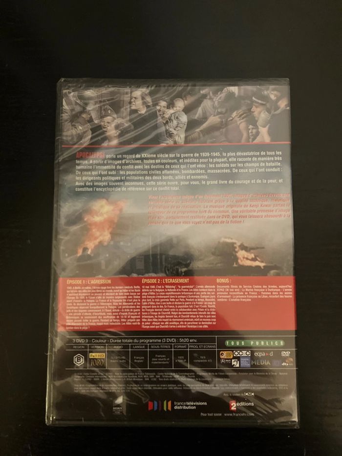 DVD. Apocalypse. La seconde guerre mondiale - photo numéro 2