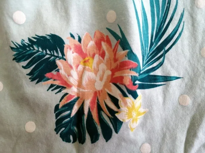 Robe été sans manches style tropical Kiabi 8 ans - photo numéro 2