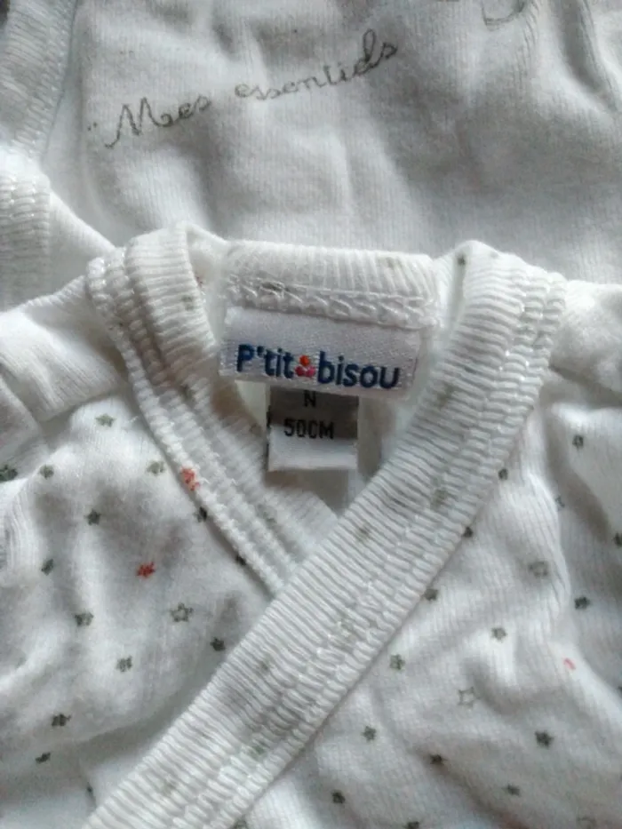 Lot de 10 Bodies Garçon Naissance - photo numéro 4