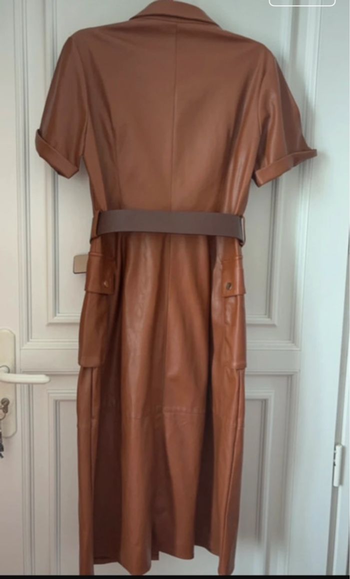 Robe Zara simili cuir - photo numéro 2