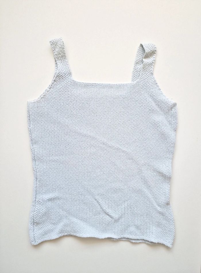 Débardeur en crochet - Fines bretelles - photo numéro 2