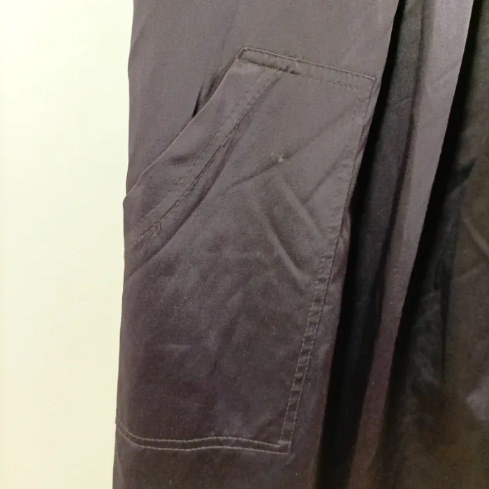 Robe chasuble violette avec poches plaquées Axara Paris T38 coupe droite A1361 - photo numéro 4