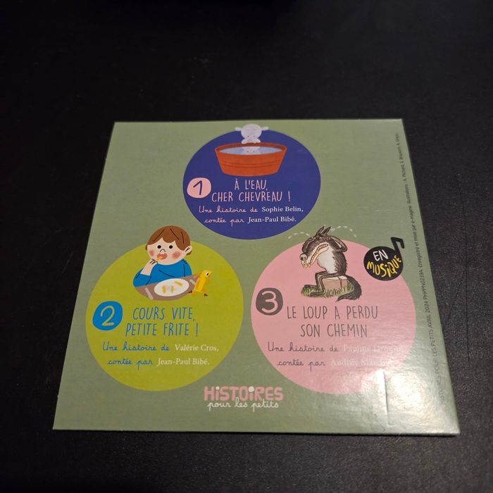CD histoires enfant Milan histoire pour les petits - photo numéro 2