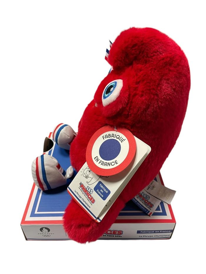 Peluche les Phryges mascotte des jeux olympiques de Paris 2024 Doudou et compagnie neuf - photo numéro 4