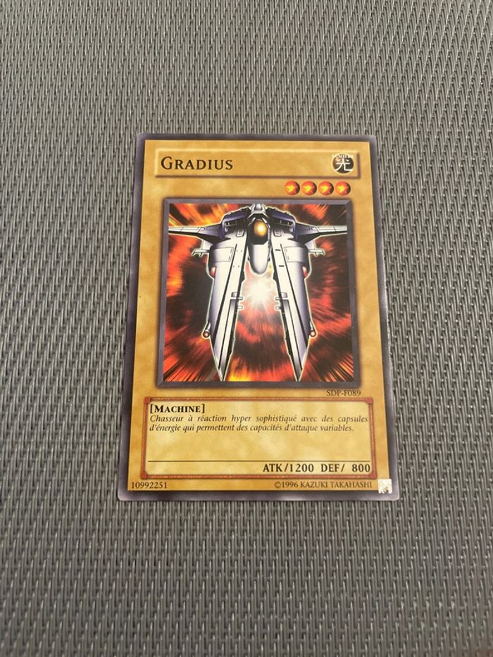 Carte Yu-Gi-Oh! - Gradius SDO-F089