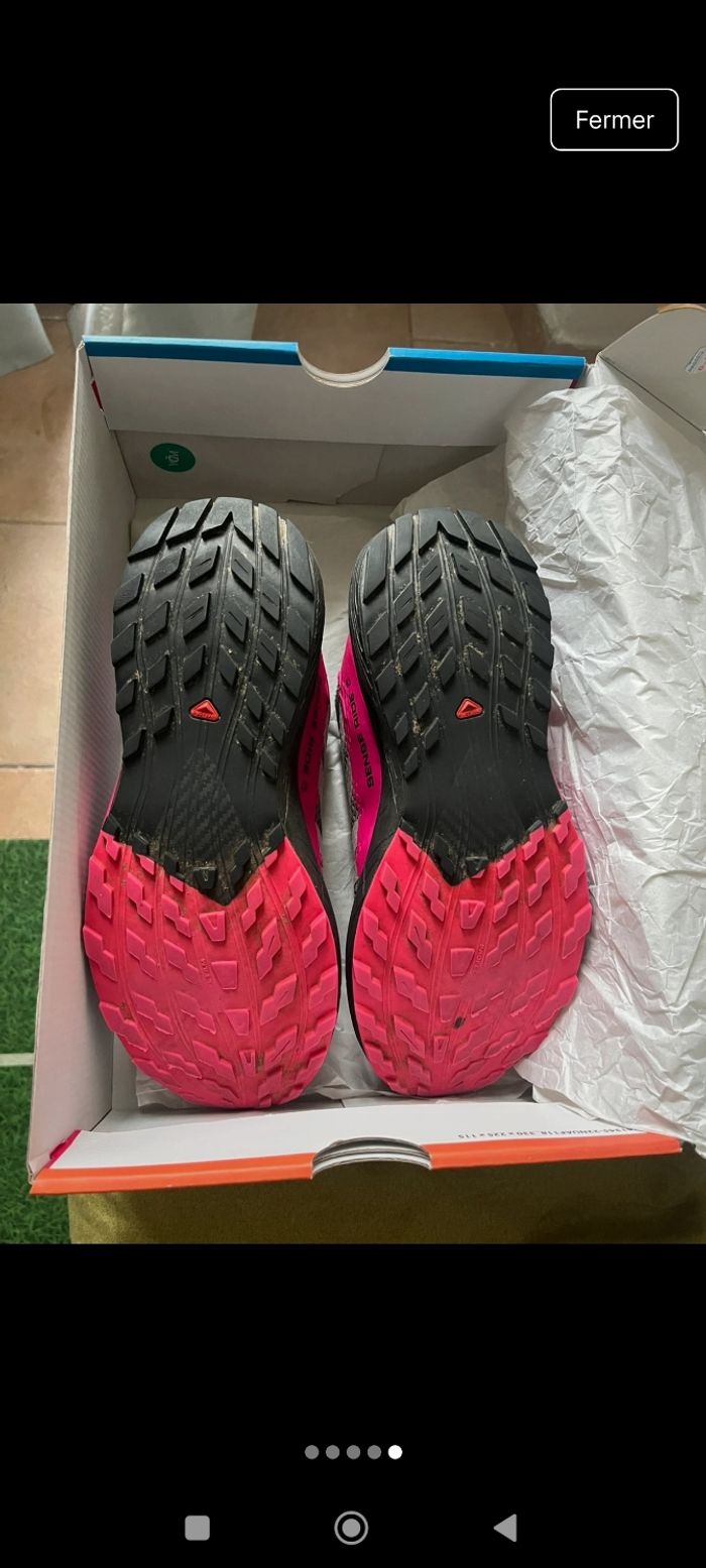 Basket randonnée Salomon waterproof - photo numéro 5