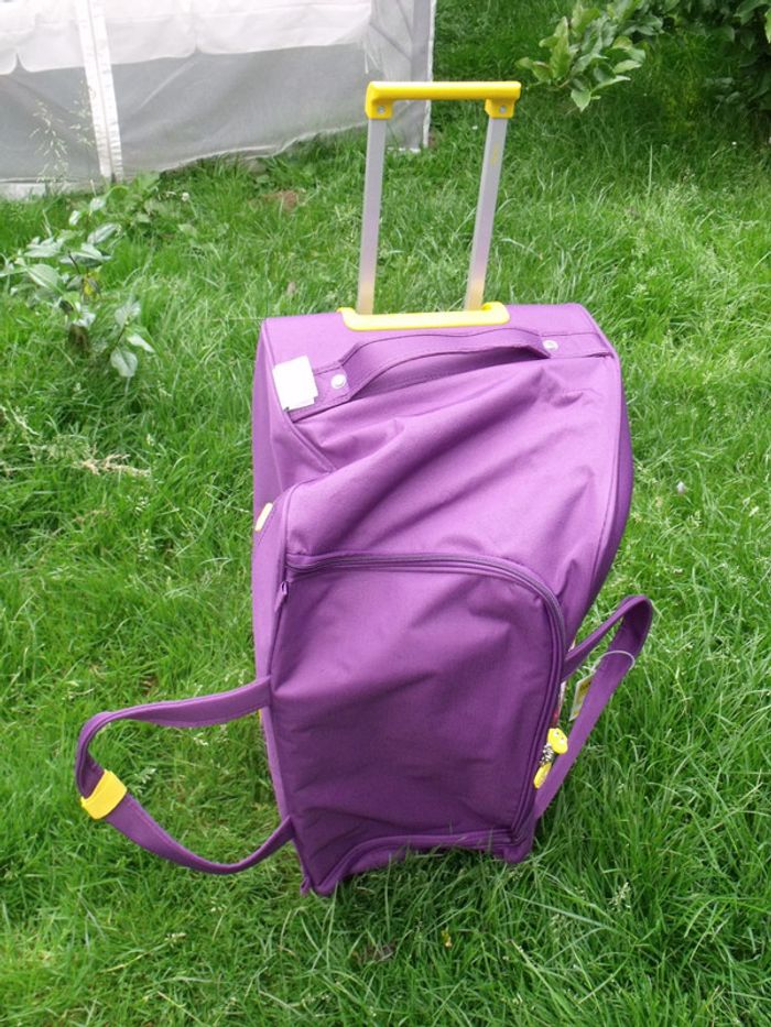 lot sac de voyage valise Titi Tweety Neuve Rose Mauve Fille - photo numéro 8