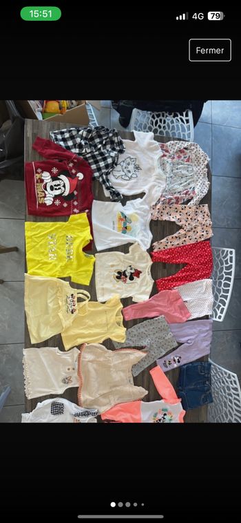 Lots vêtement 6mois