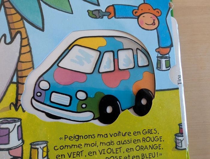 Livre voitures colorées - photo numéro 3