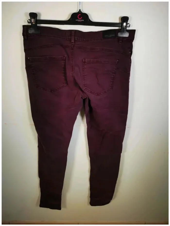 C33 jeans violet IKKS 42 - photo numéro 2