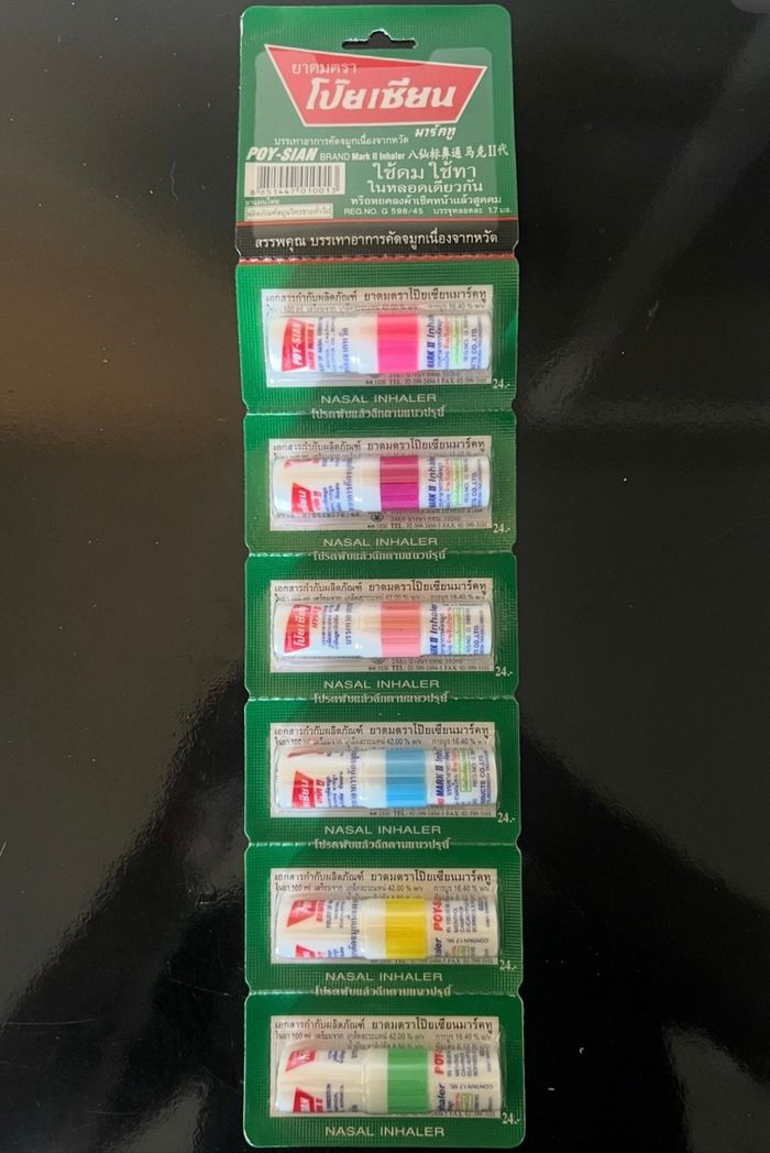 Thaï herb inhaler Poy-Sian x6