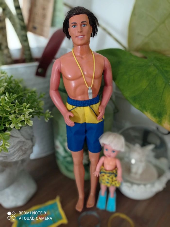 Ken & Tommy Swim Buddies, vintage 1999 - photo numéro 2