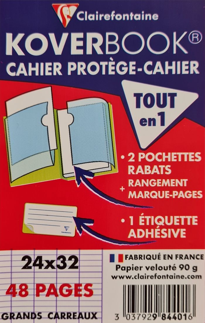 Lot de 4 cahiers Clairfontaine - photo numéro 2