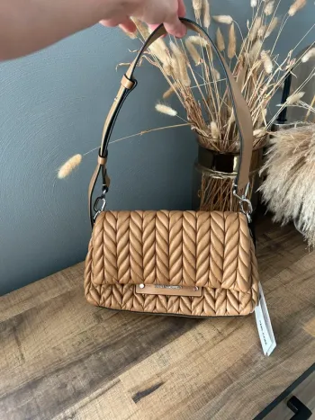 Sac bandoulière épaule Karl Lagerfeld Camel Neuf