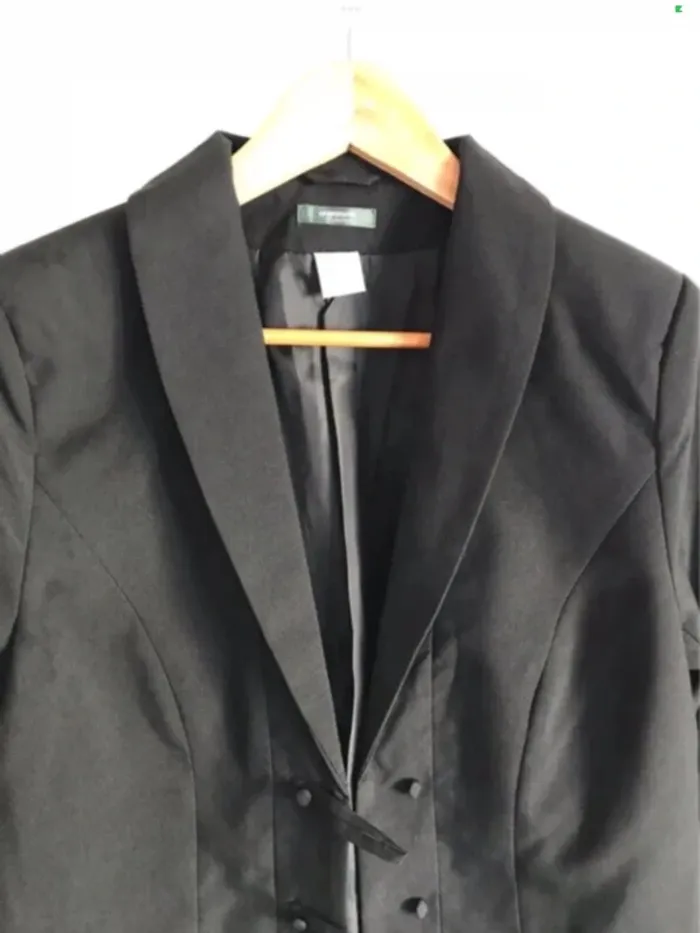Veste blazer noire La Redoute taille 40 - photo numéro 4