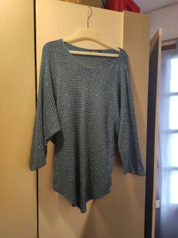 Pull à paillettes taille L/XL