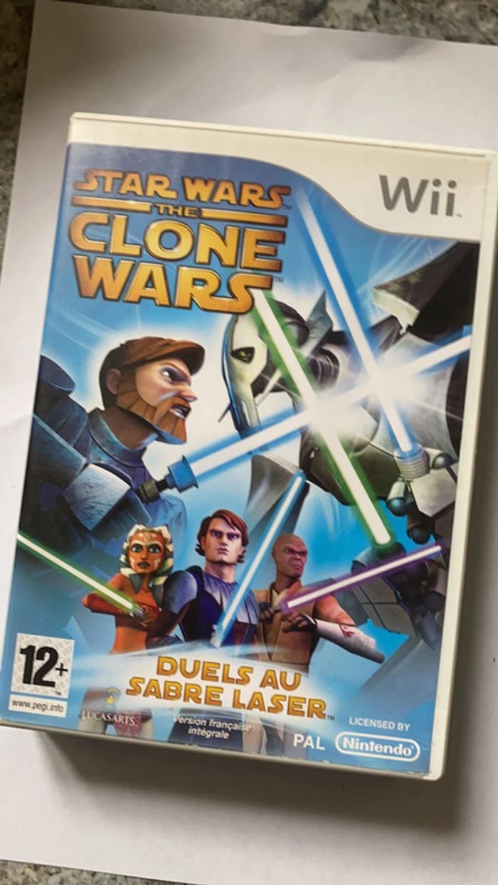 Star Wars The clone wars wii