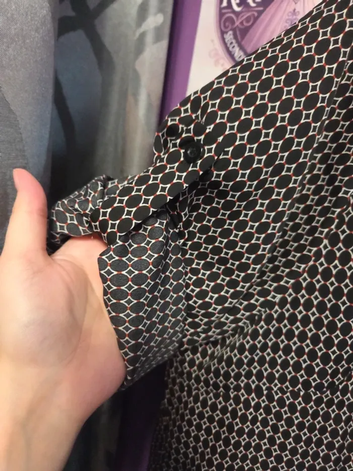 Blouse manches 3/4 retroussables T46 World Fashion - photo numéro 3