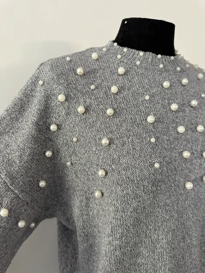 Pull gris Jennyfer - photo numéro 4