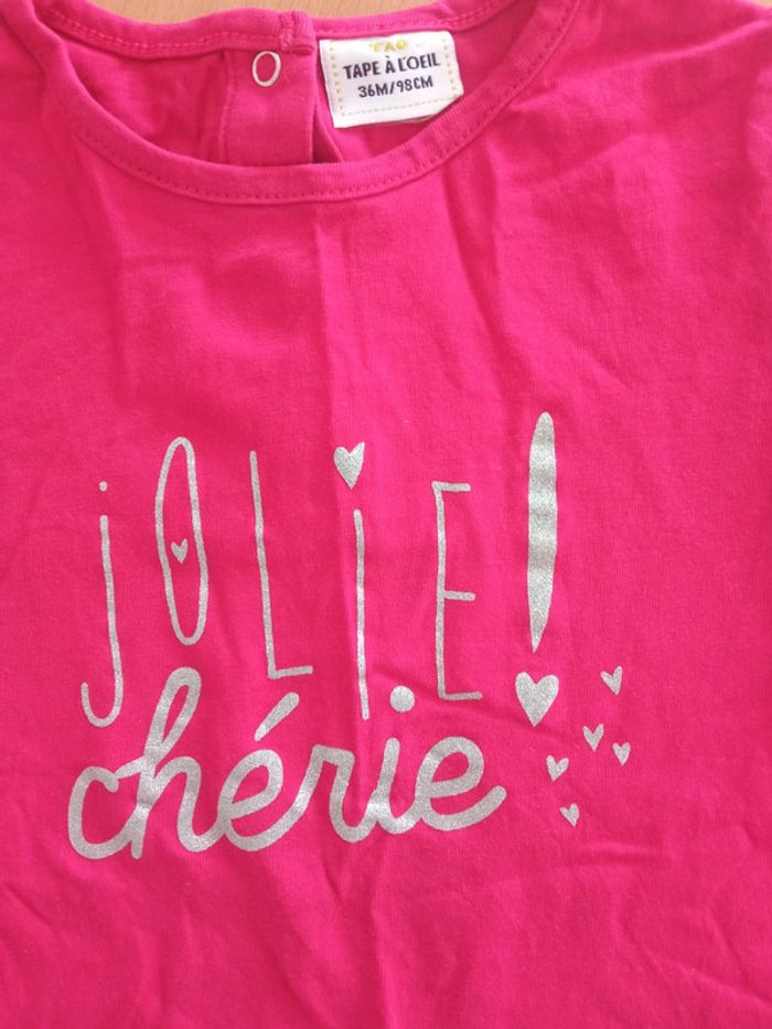 T-shirt manches longues TAO 36 mois. - photo numéro 2