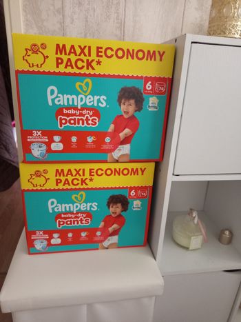 Pampers pants taille 6 