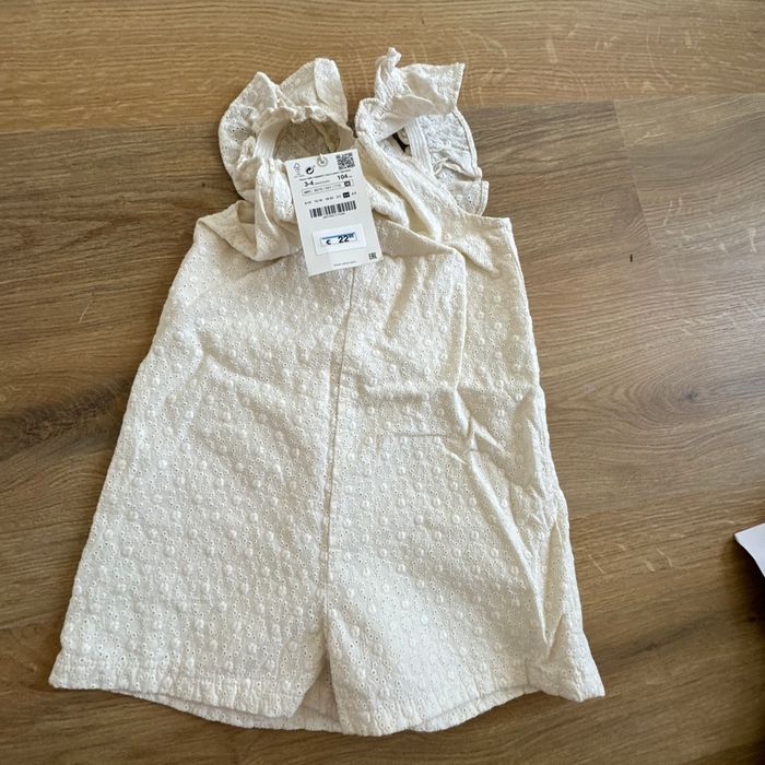 Salopette 3/4 ans fille neuf