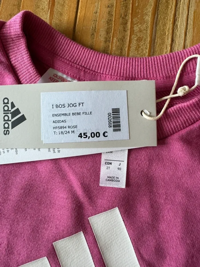 Ensemble adidas neuf - photo numéro 3