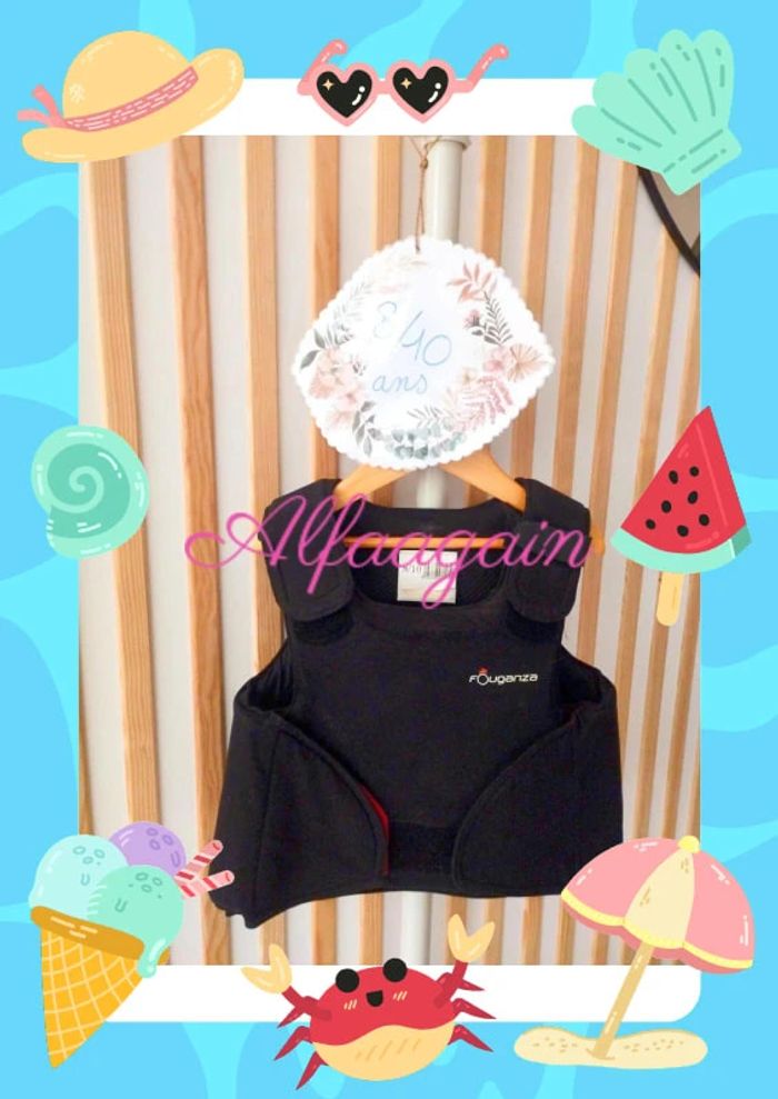 Gilet de protection équitation Decathlon 8/10ans