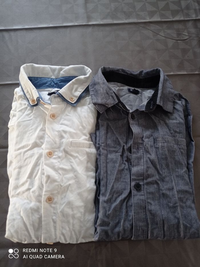 Lot de 2 chemises