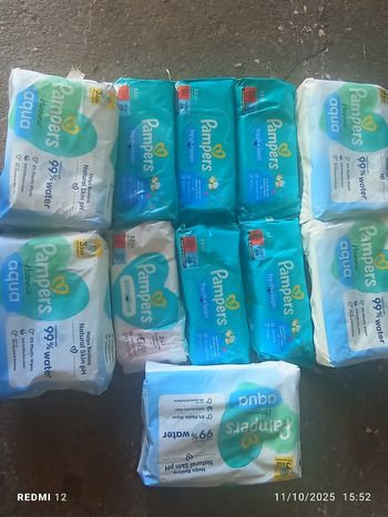 21 paquet de lingettes