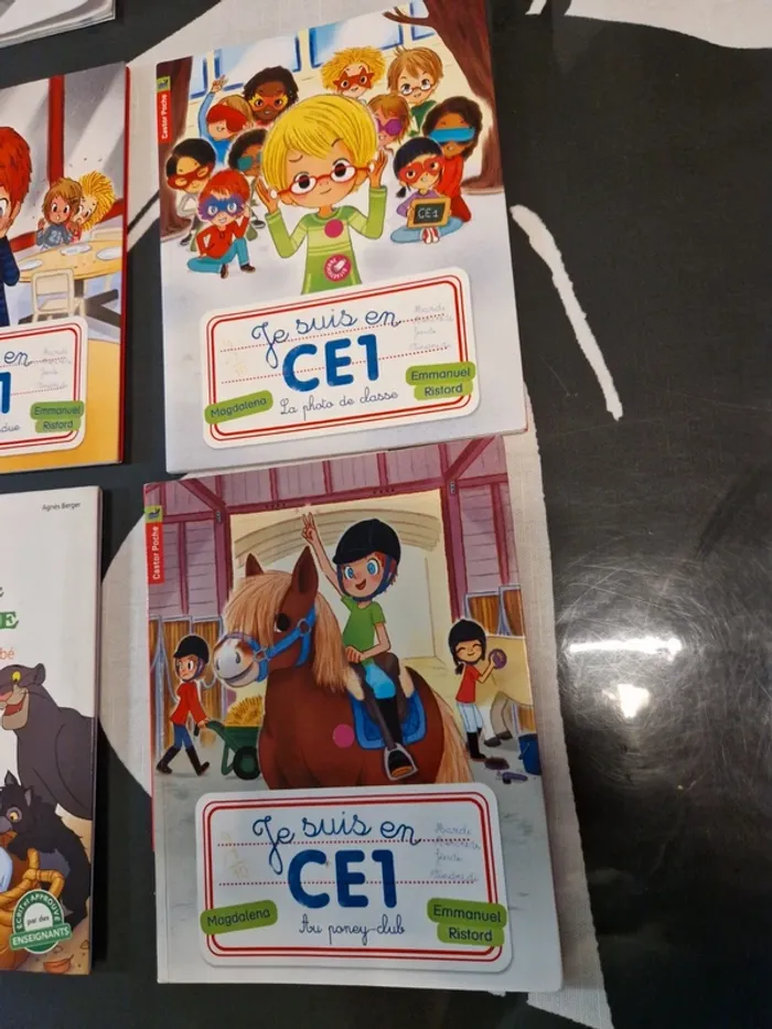 Lot 6 livres enfants cp ce1 - photo numéro 2