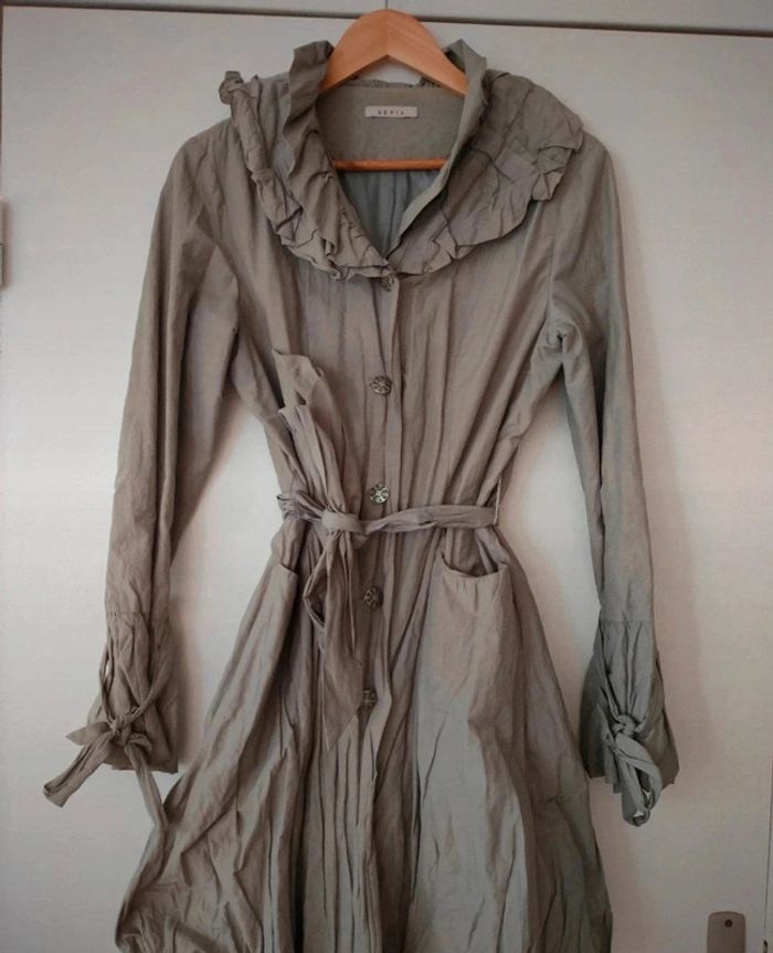 Manteau Sépia taille 38 - photo numéro 4