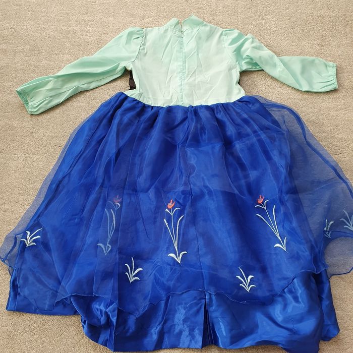 Robe Déguisement Elsa Reine des Neiges 120cm - photo numéro 5