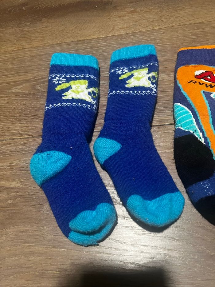 Lot de deux paires de chaussettes de ski - photo numéro 2