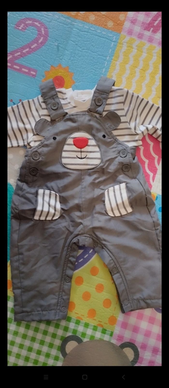 Ensemble bébé garçon 3 mois