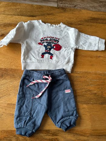 Ensemble Marvel taille 1 mois