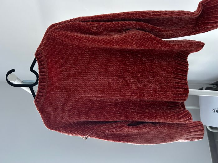 Pull en maille chenille orange Pimkie - photo numéro 6
